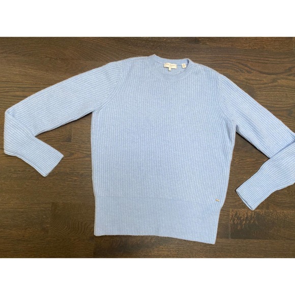 Ted Baker Sweaters - TED BAKER Light Blue Crewneck Sweater ~Super Soft ~Teds'3 ~US 8 M